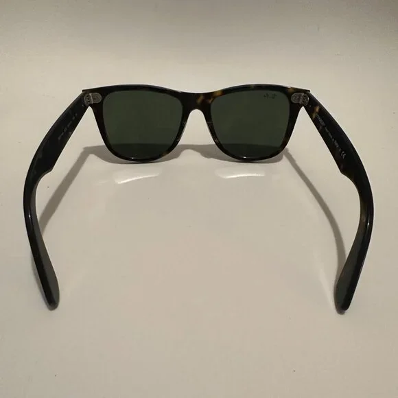 ✨ Ray-Ban RB2140 Classic Wayfarer Sunglasses – 54-18 w/Case and Cloth - Picture 6 of 10